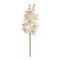 30" White Cymbidium Orchid Stems - Lifelike Artificial Flowers, Set of 12, Perfect for Bouquets, Events & Home Decor - Elegant Year-Round Decoration, Floral Home by Artificial Flowers